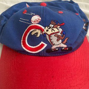 Chicago Cubs, 'Taz', Looney Toons Tasmanian Devil Hat, Blue/Red